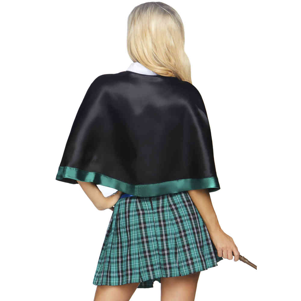 Leg Avenue - Sinister Spellcaster Kostuum - Multicolours/Groen